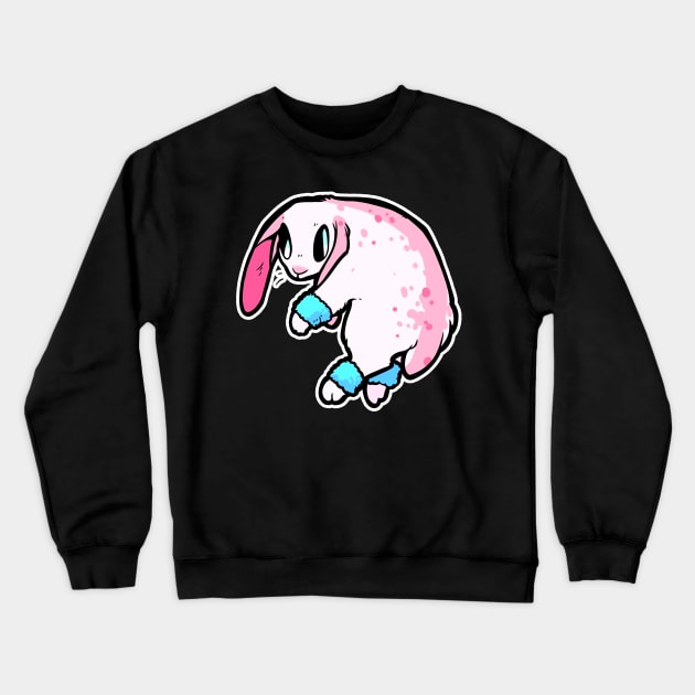 Rad Bunny Crewneck Sweatshirt by arkay9